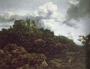 Jacob van Ruisdael Bentheim Castle oil on canvas